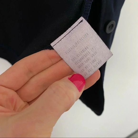 Table Eight Australia Dark Navy Blue Blazer Suit Jacket Womens 6 Small - Picture 12 of 15